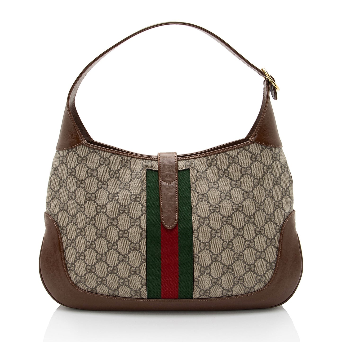 Gucci GG Supreme Jackie 1961 Medium Shoulder Bag (SHF-2WApCL)
