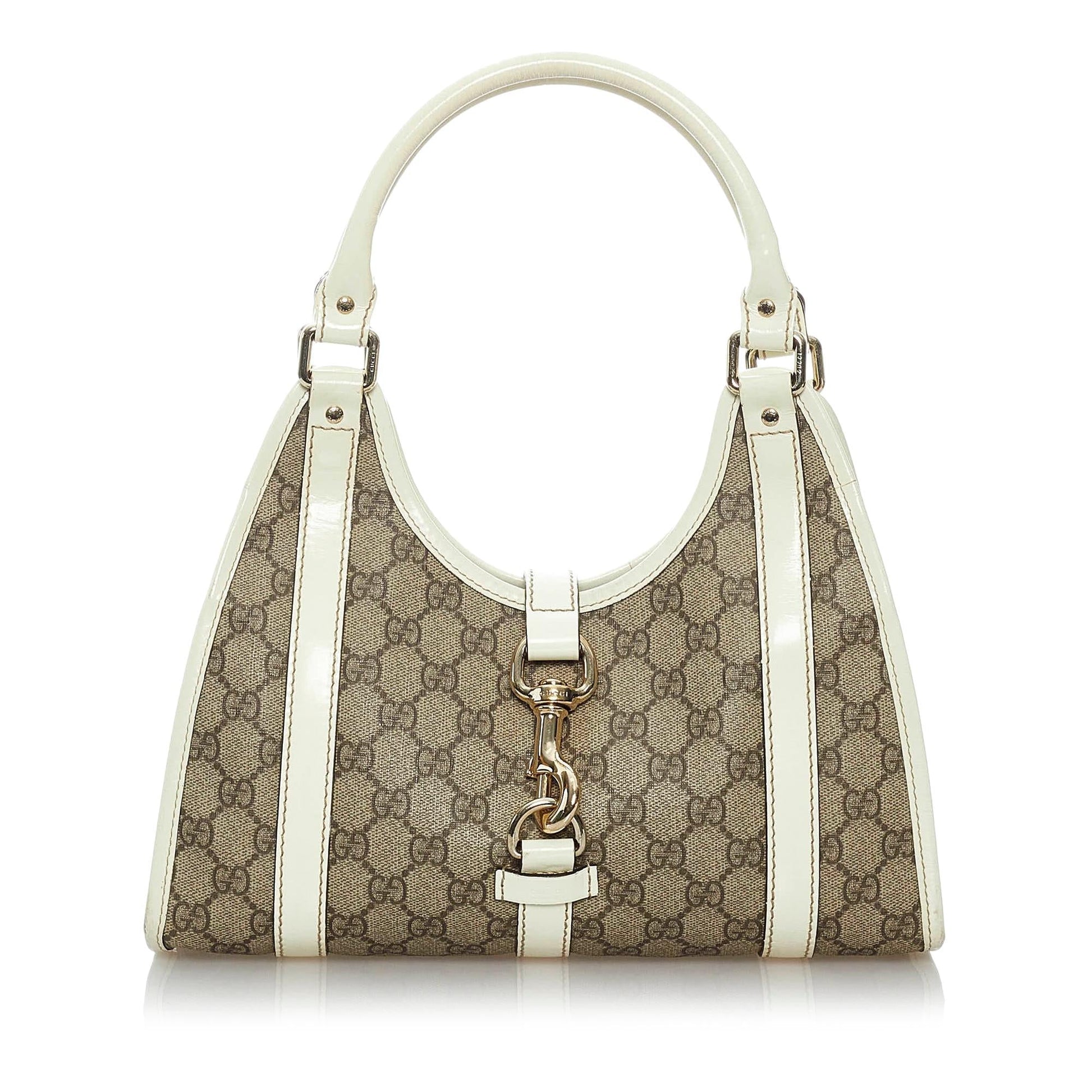 Gucci Jackie Canvas Shoulder Bag Style 2