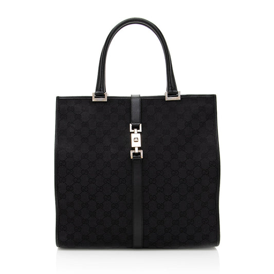 Gucci GG Supreme Bardot Tote (SHF-19261)