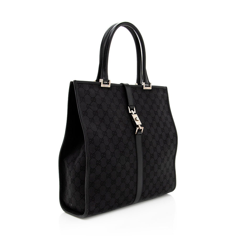 Gucci GG Supreme Bardot Tote (SHF-19261)