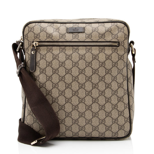 Gucci GG Supreme Medium Messenger Bag (SHF-23639)