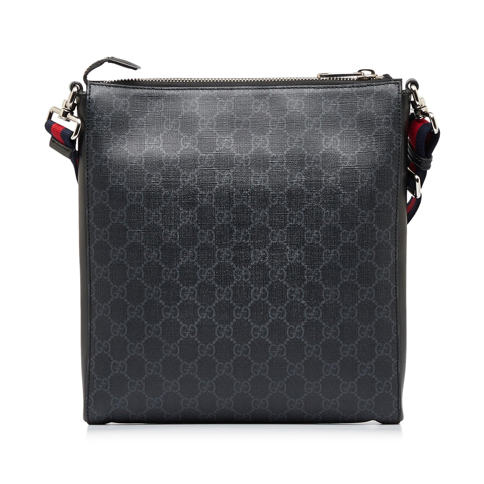 Gucci GG Supreme Night Courier Crossbody (SHG-B87ymk)