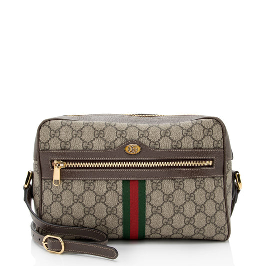 Gucci GG Supreme Ophidia Camera Bag (SHF-L4aMtl)
