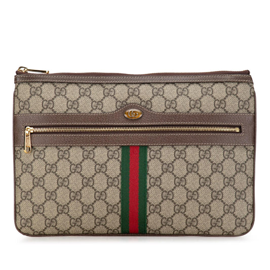 Gucci GG Supreme Ophidia Clutch (SHG-iO15tk)