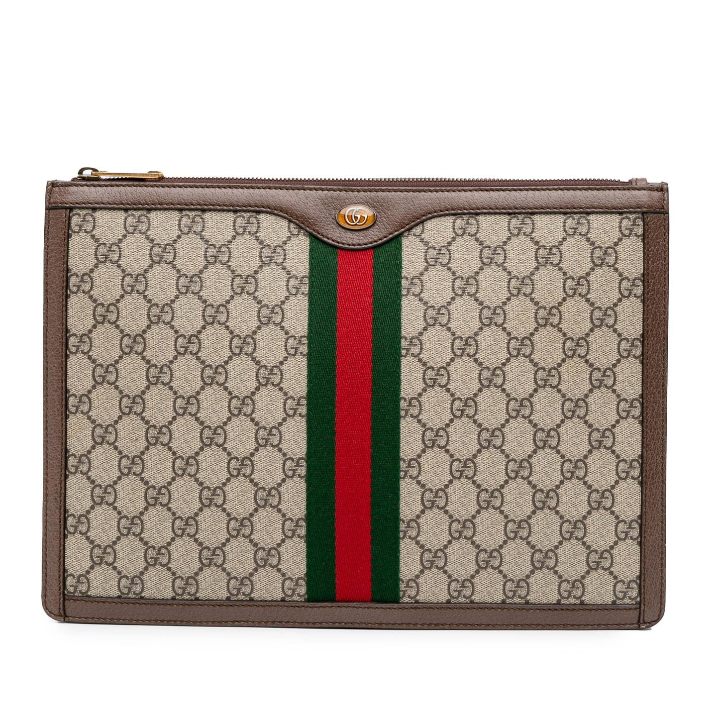 Gucci GG Supreme Ophidia Clutch