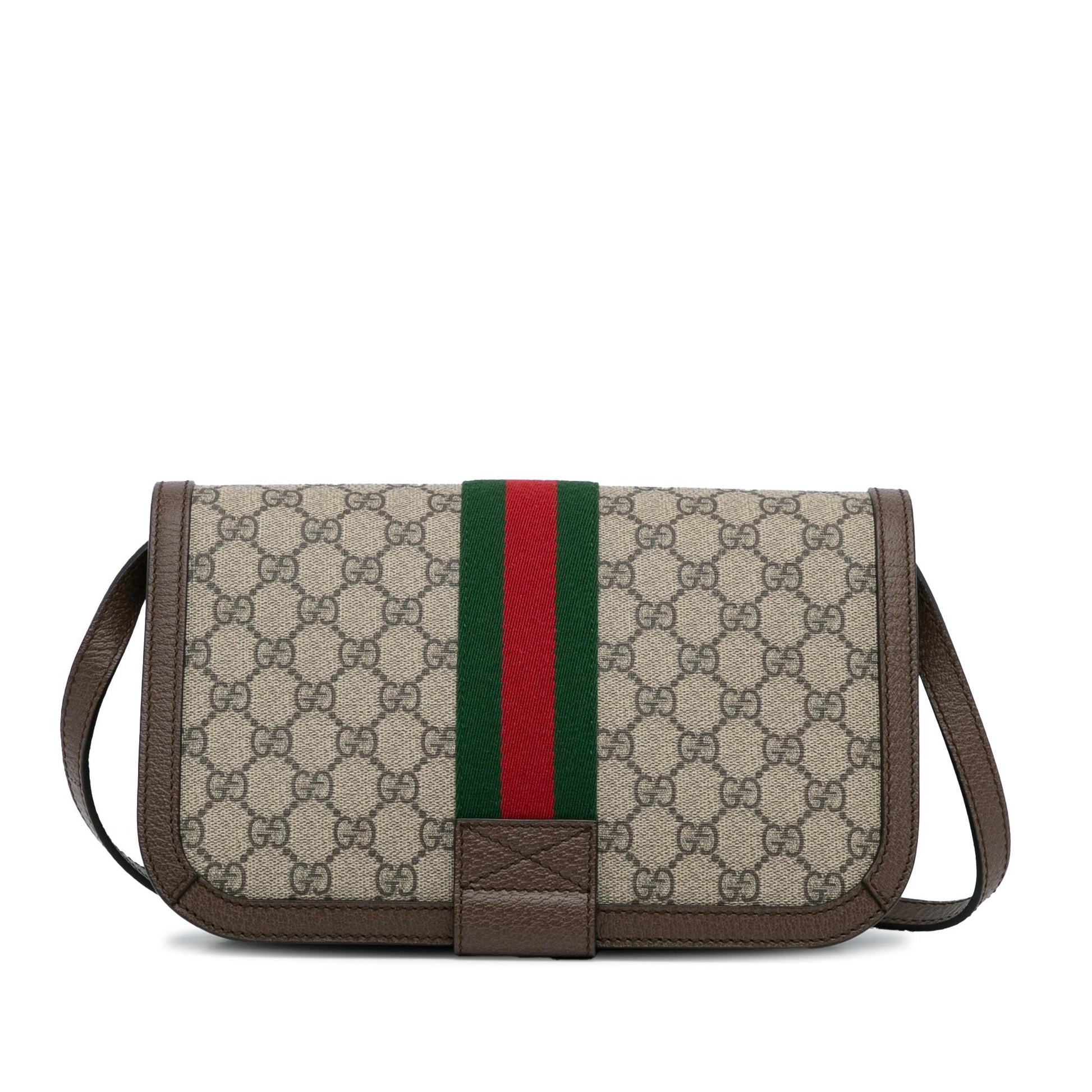 Gucci GG Supreme Ophidia Crossbody Bag (SHG-AVqJfo)