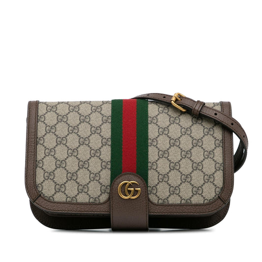 Gucci GG Supreme Ophidia Crossbody Bag (SHG-AVqJfo)