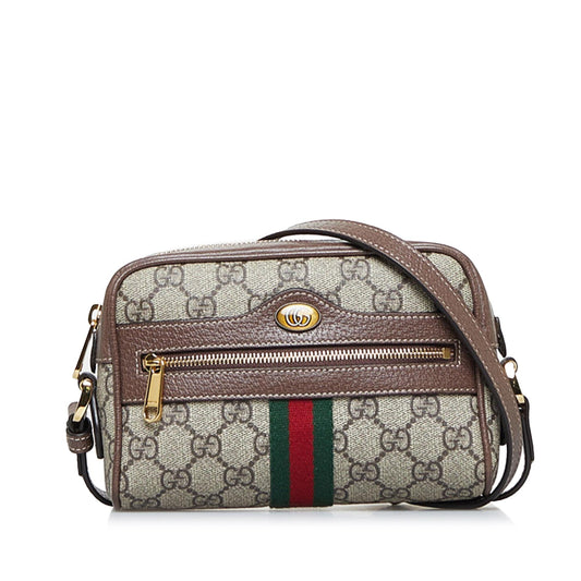Gucci GG Supreme Ophidia Crossbody (SHG-k1gqtW)