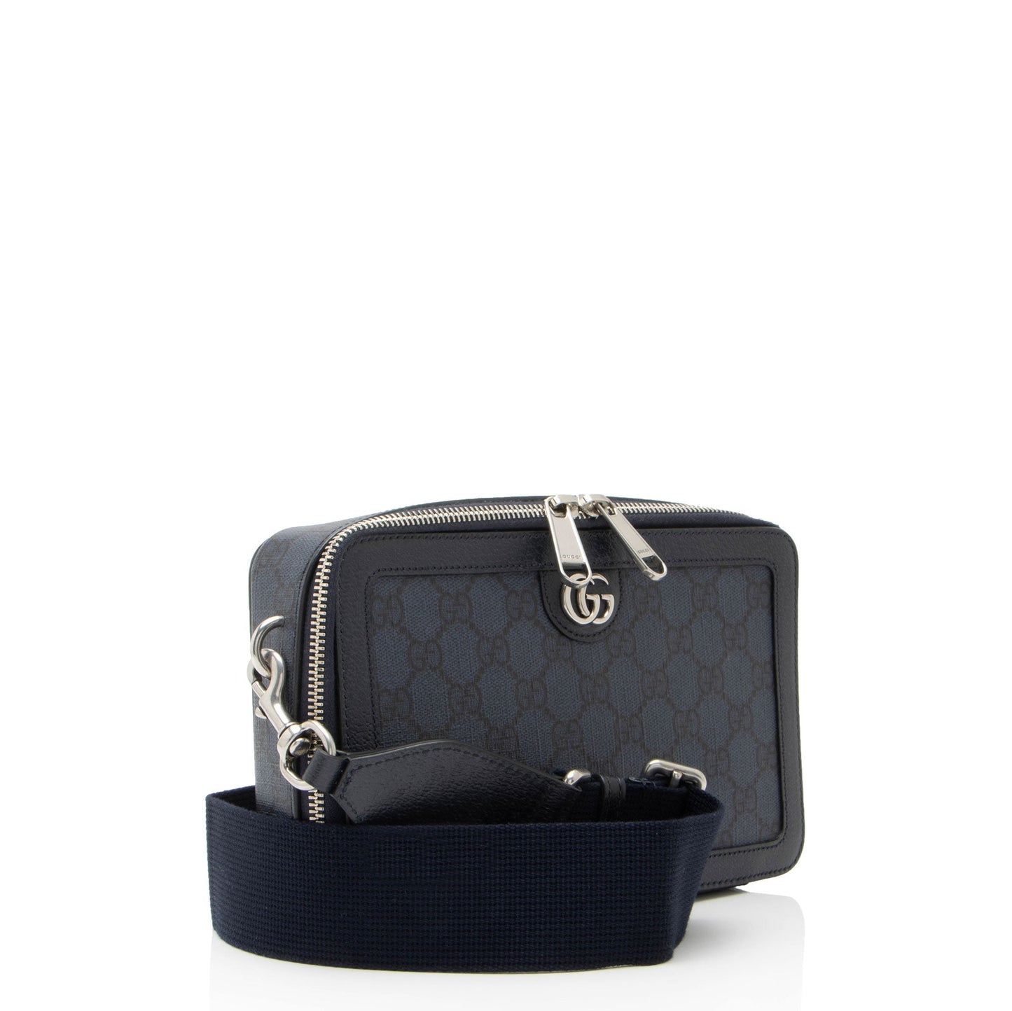 Gucci GG Supreme Ophidia Zip Around Crossbody