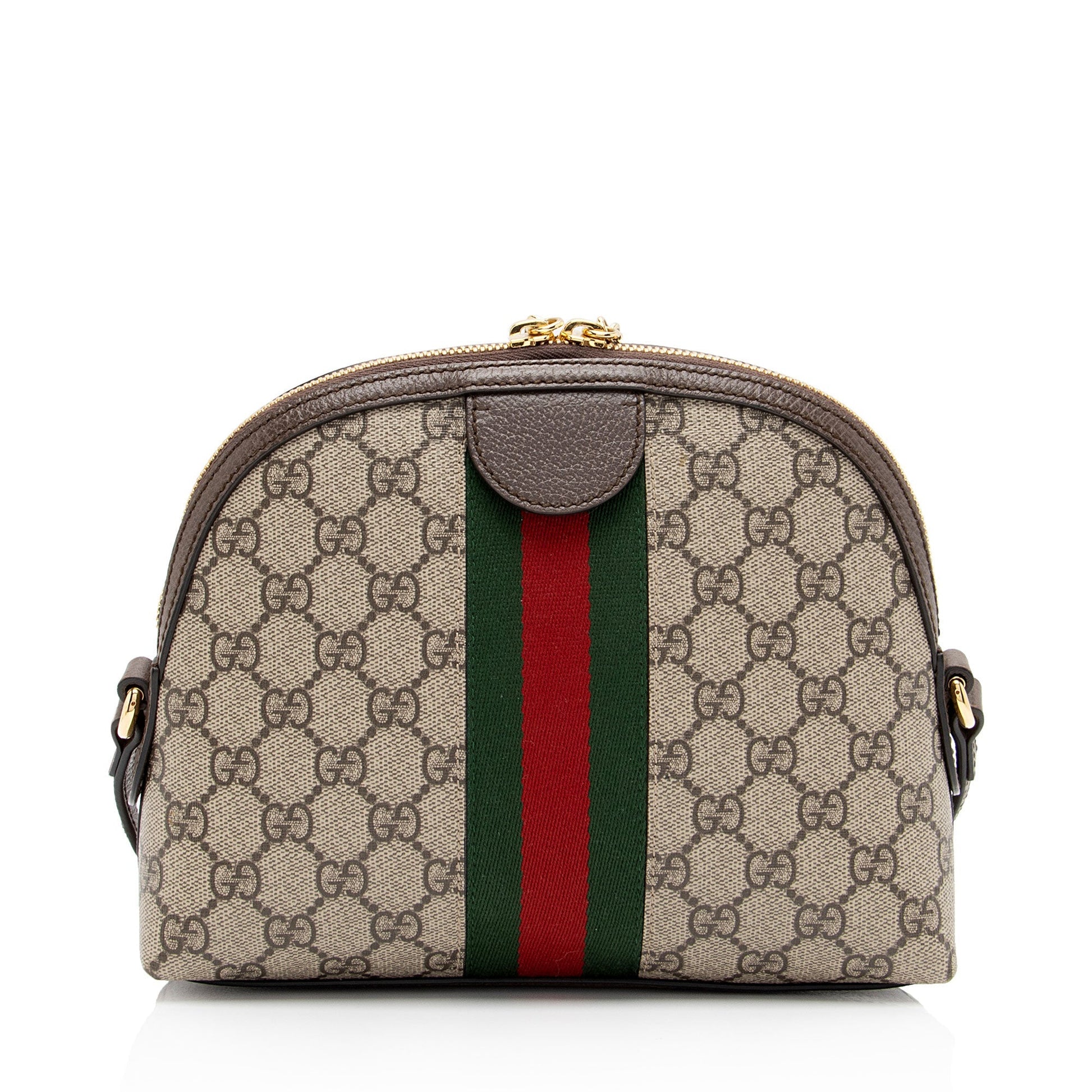 Gucci GG Supreme Ophidia Dome Small Shoulder Bag (SHF-CvGXdp)