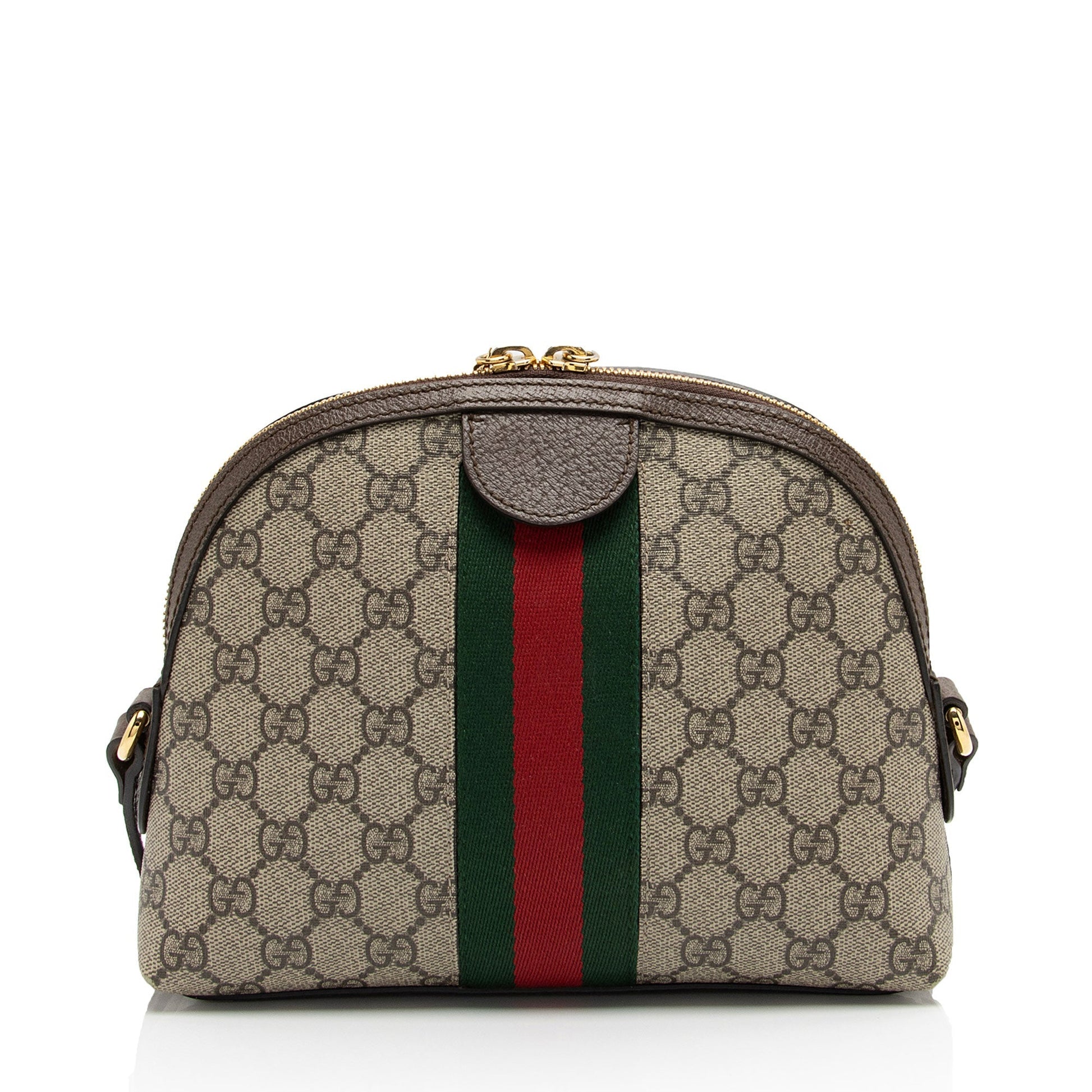 Gucci GG Supreme Ophidia Dome Small Shoulder Bag (SHF-NZZCK4)