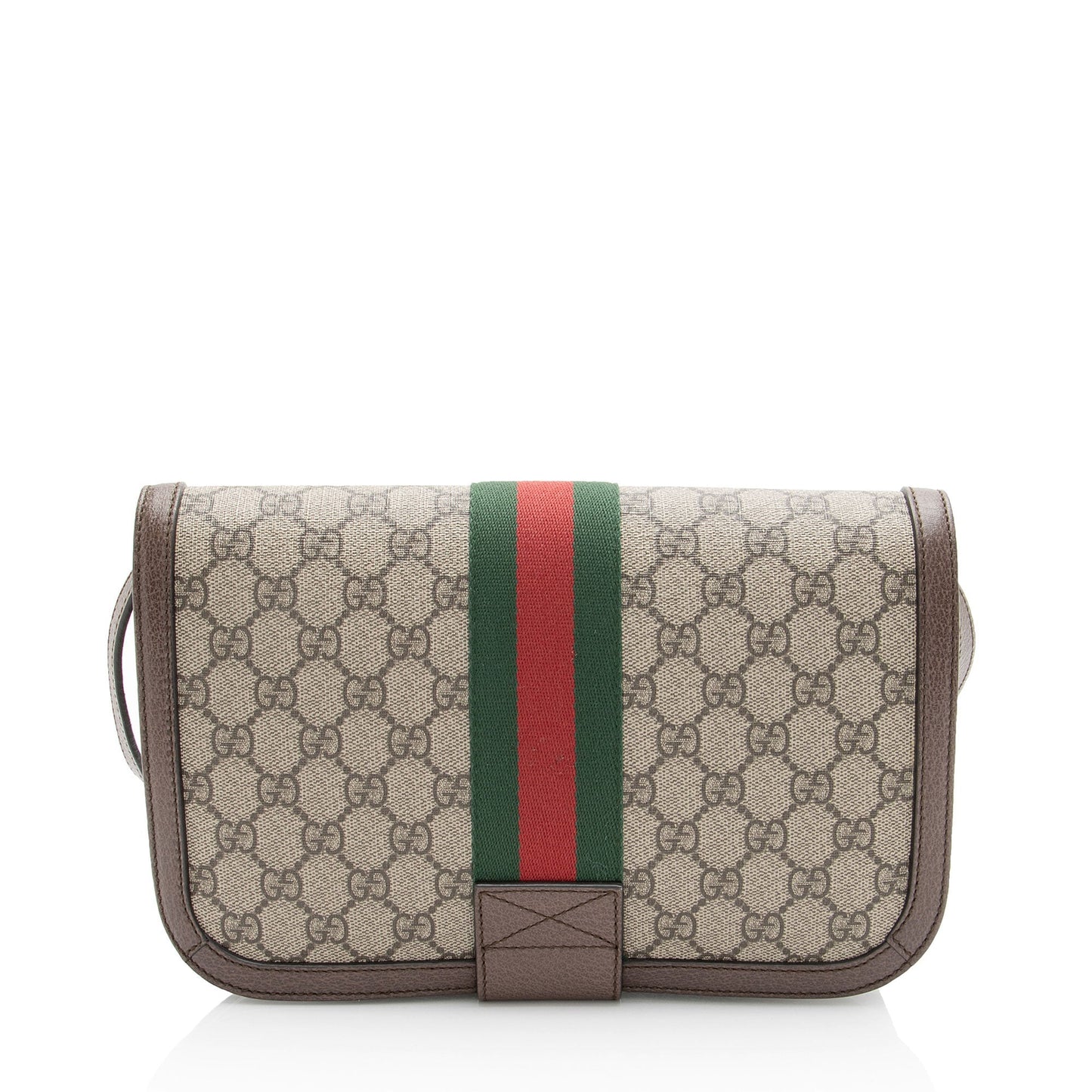 Gucci GG Supreme Ophidia Flap Messenger Bag