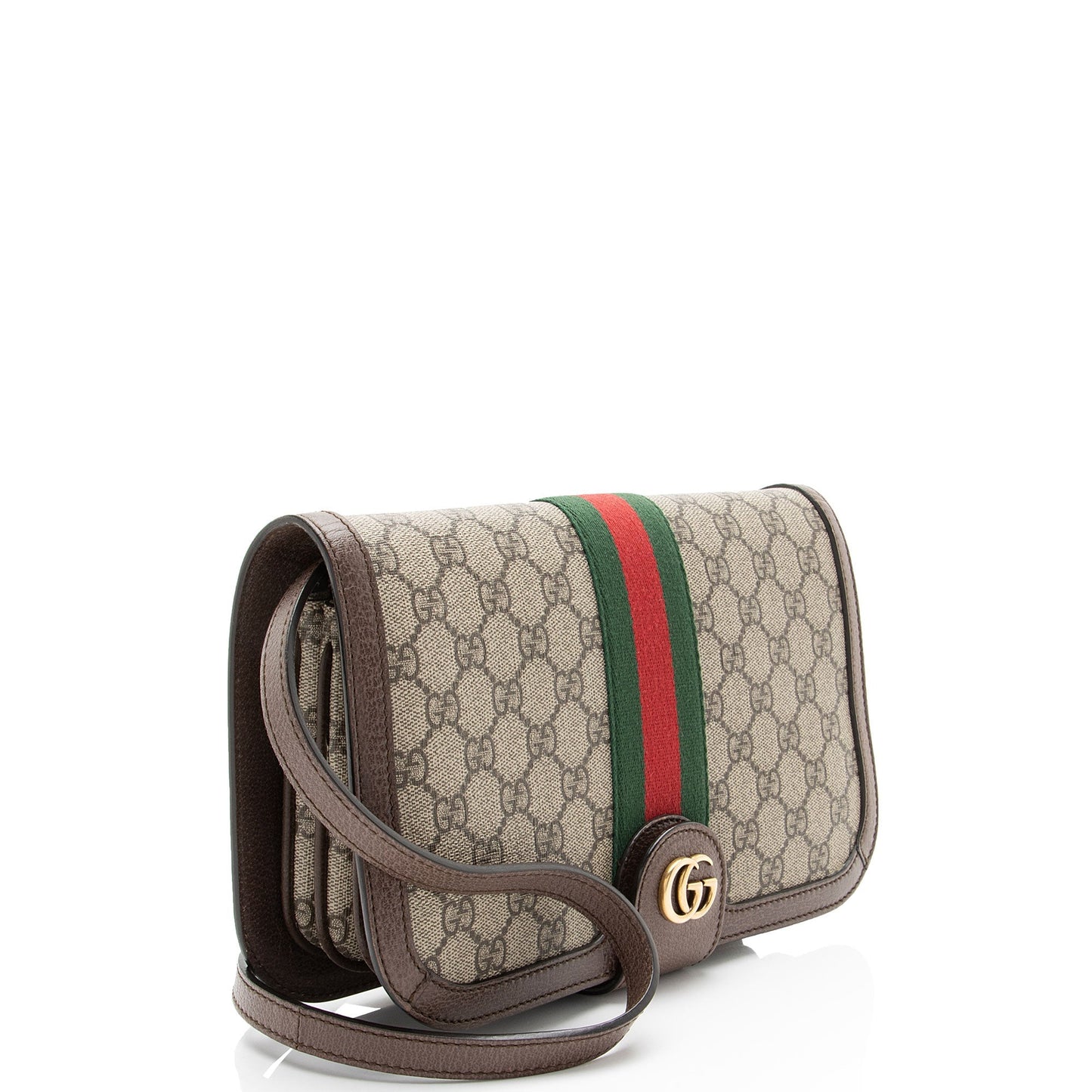 Gucci GG Supreme Ophidia Flap Messenger Bag