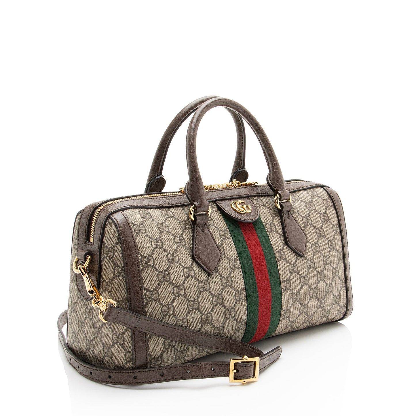 Gucci GG Supreme Ophidia Medium Boston Bag