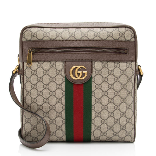 Gucci GG Supreme Ophidia Medium Messenger Bag (SHF-0tr2XT)