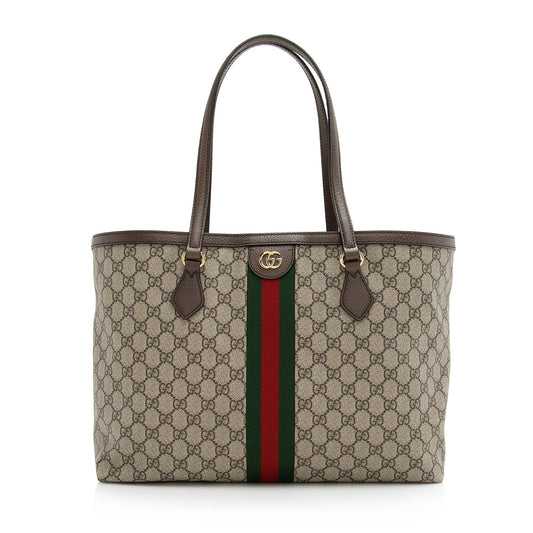 Gucci GG Supreme Ophidia Medium Shopping Tote (SHF-22624)