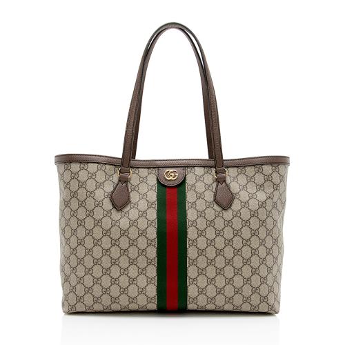 Gucci GG Supreme Ophidia Medium Shopping Tote (SHF-mxFgXf)