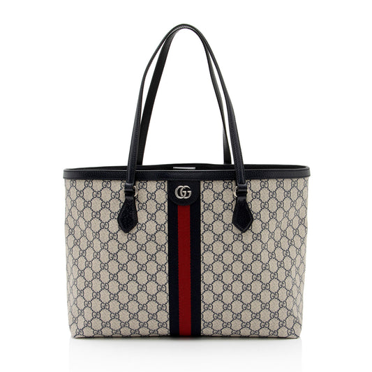 Gucci GG Supreme Ophidia Medium Shopping Tote (SHF-lalJpk)