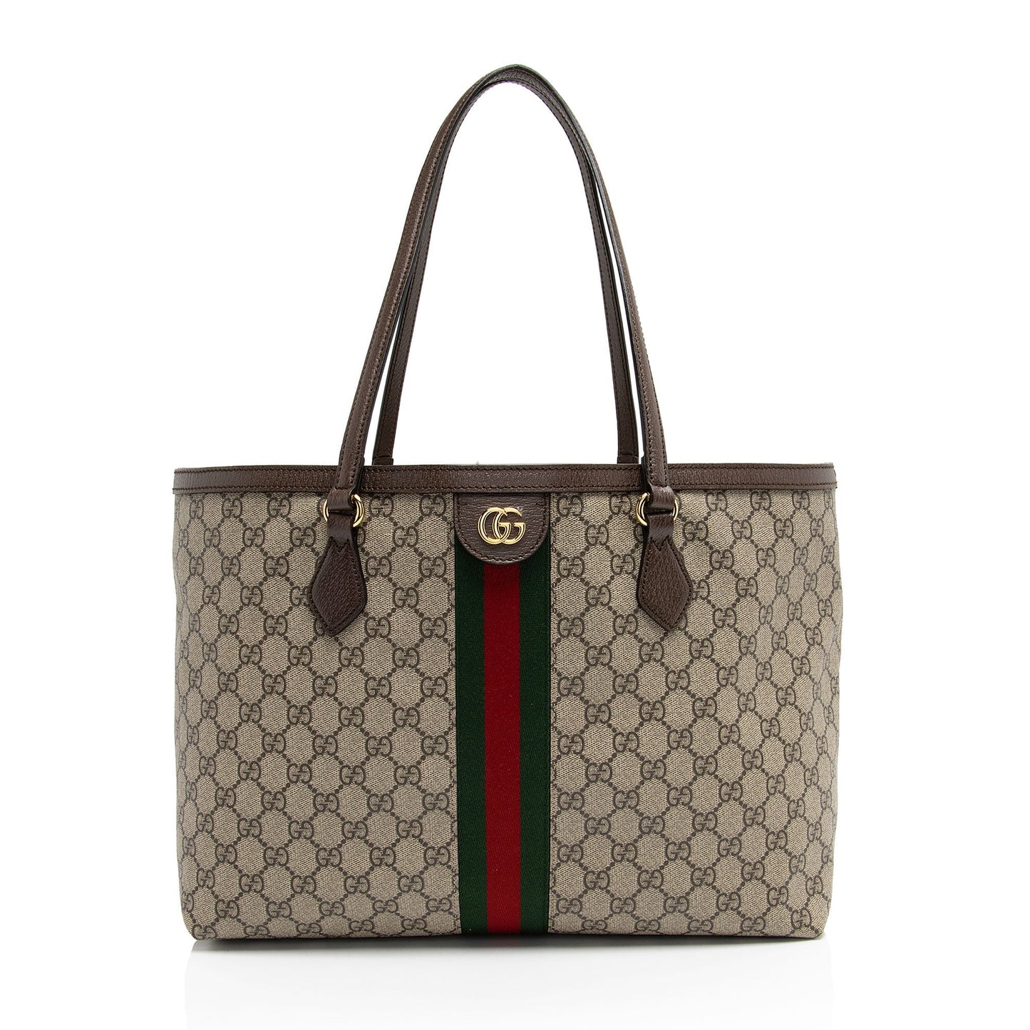 Gucci GG Supreme Ophidia Medium Shopping Tote (SHF-YyxVQ9)