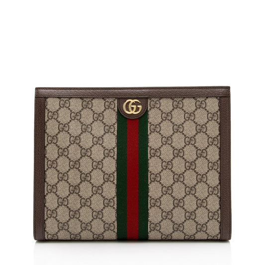 Gucci GG Supreme Ophidia Pouch (SHF-aTANc5)