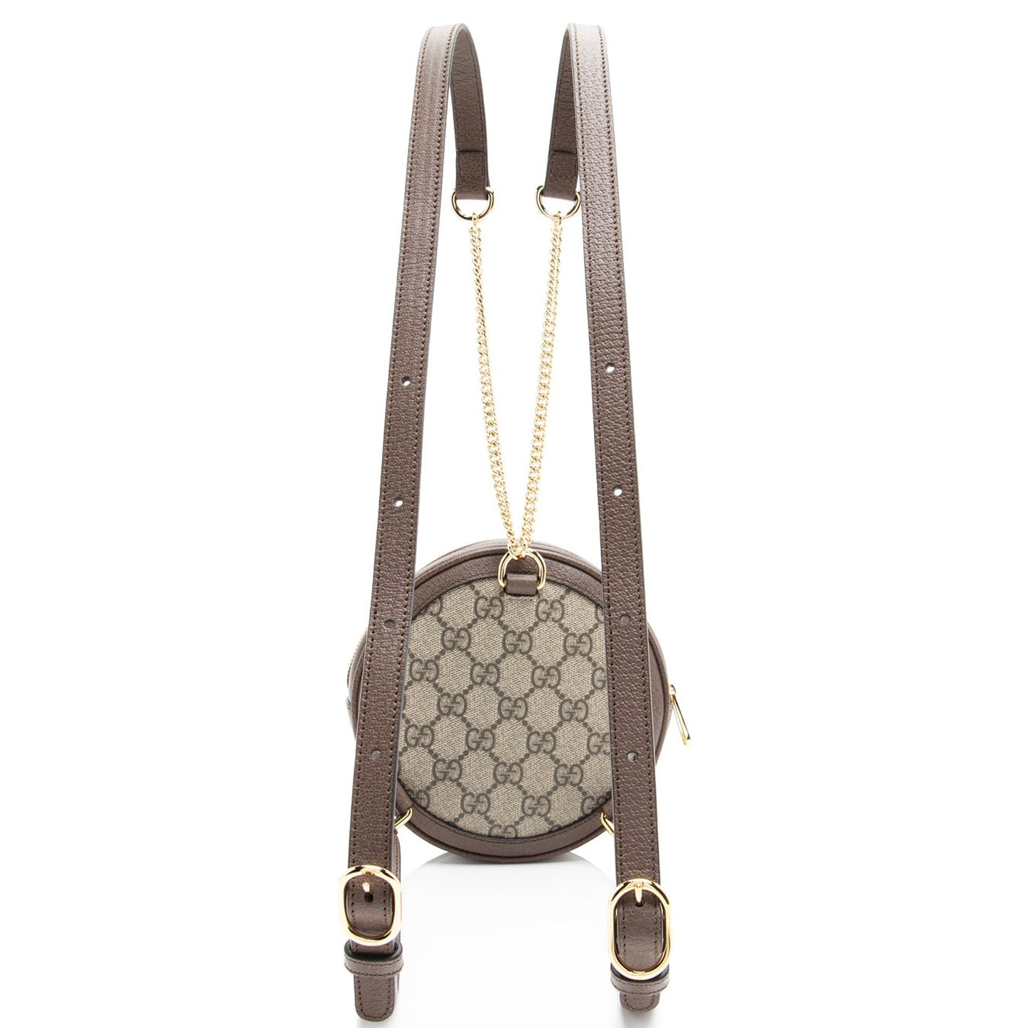 Gucci GG Supreme Ophidia Round Mini Backpack