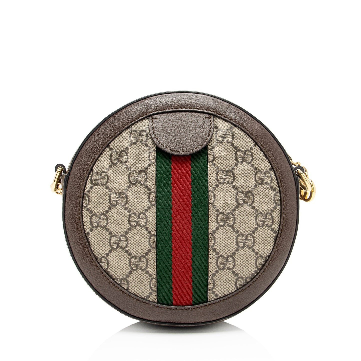 Gucci GG Supreme Ophidia Round Mini Shoulder Bag (SHF-8cDhBq)