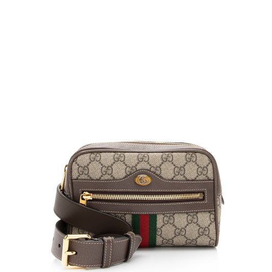 Gucci GG Supreme Ophidia Small Belt Bag - Size 34 / 85 (SHF-)