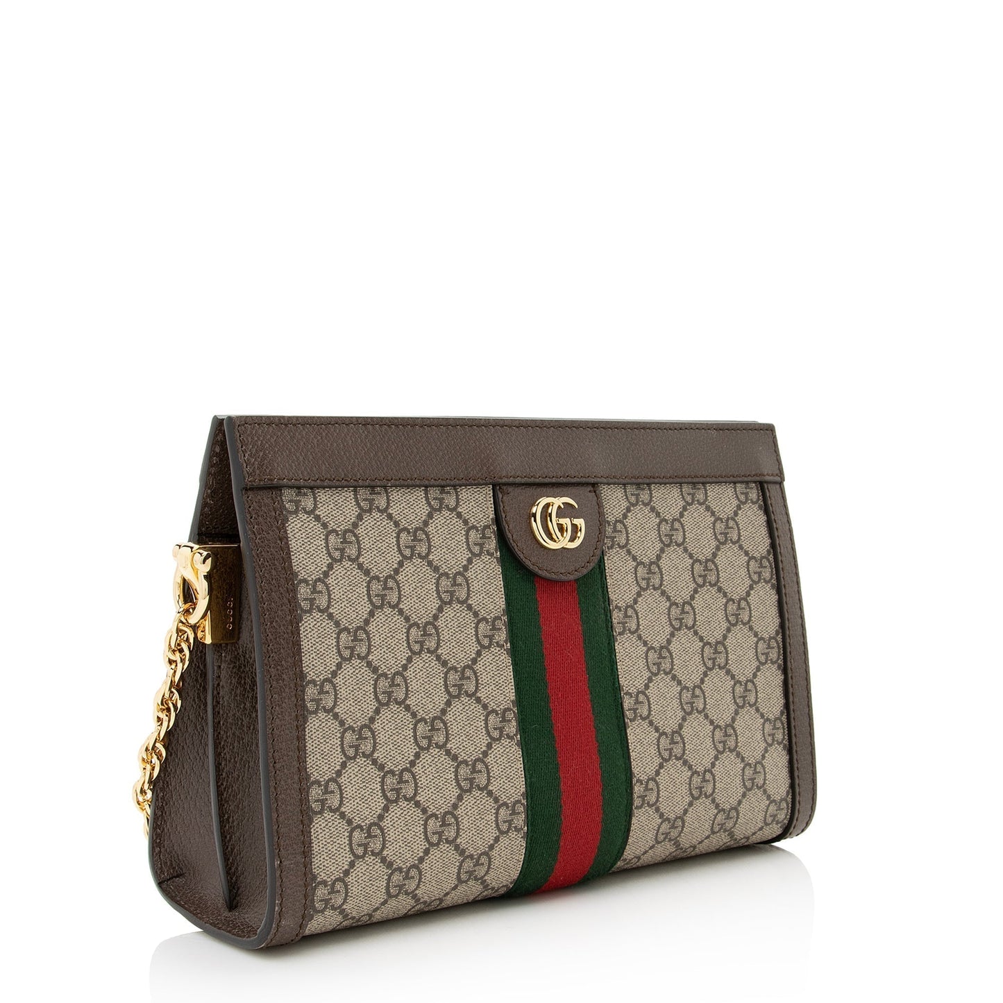 Gucci Ophidia Leather Nylon Shoulder Bag