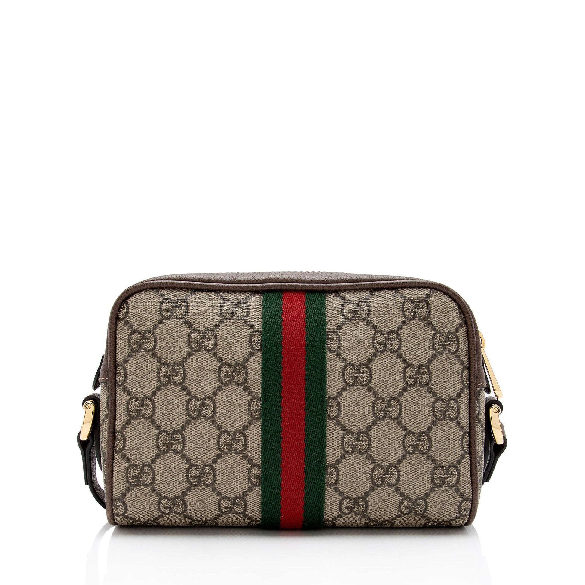 Gucci GG Supreme Ophidia Mini Shoulder Bag (SHF-Y4L50P)