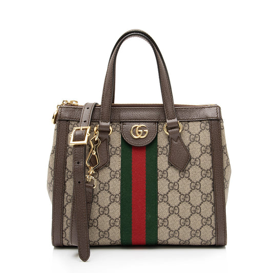 Gucci GG Supreme Ophidia Small Tote (SHF-23743)