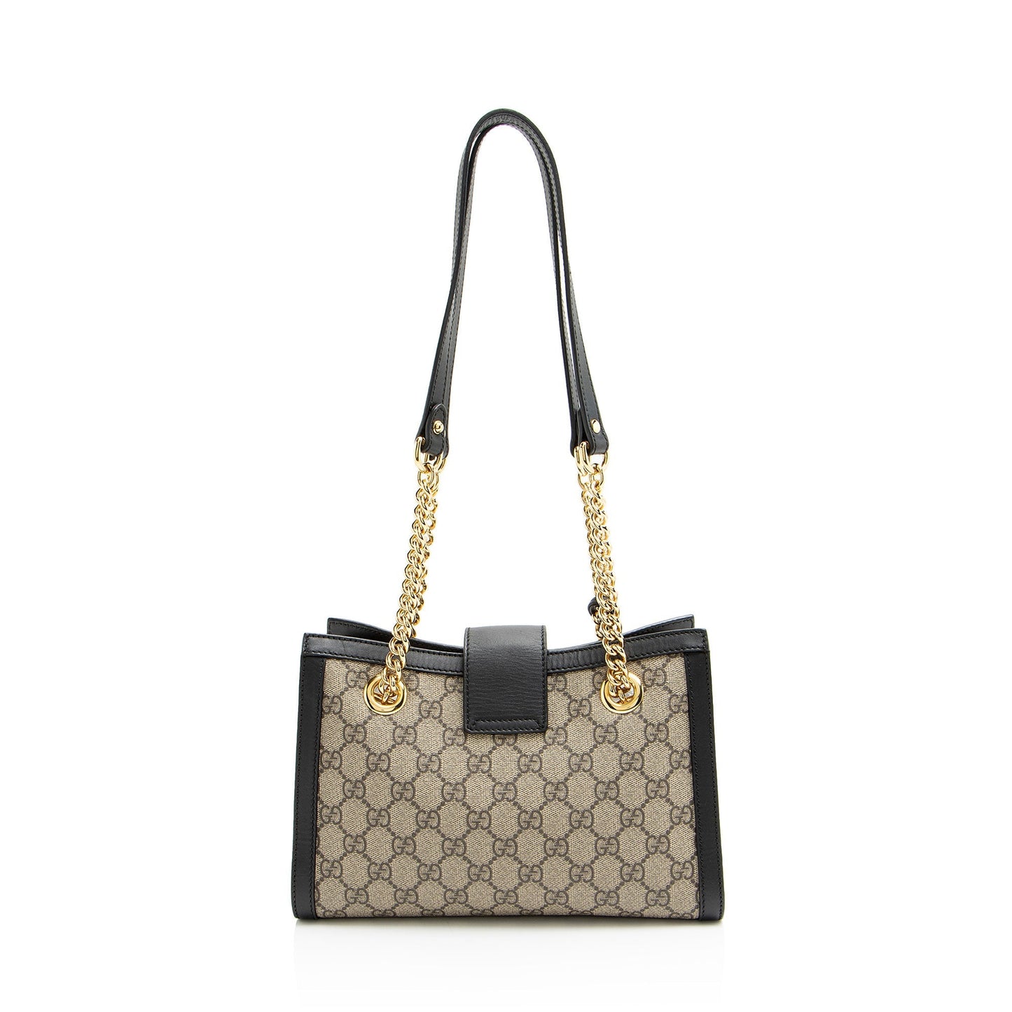 Gucci GG Supreme Padlock Chain Small Shoulder Bag