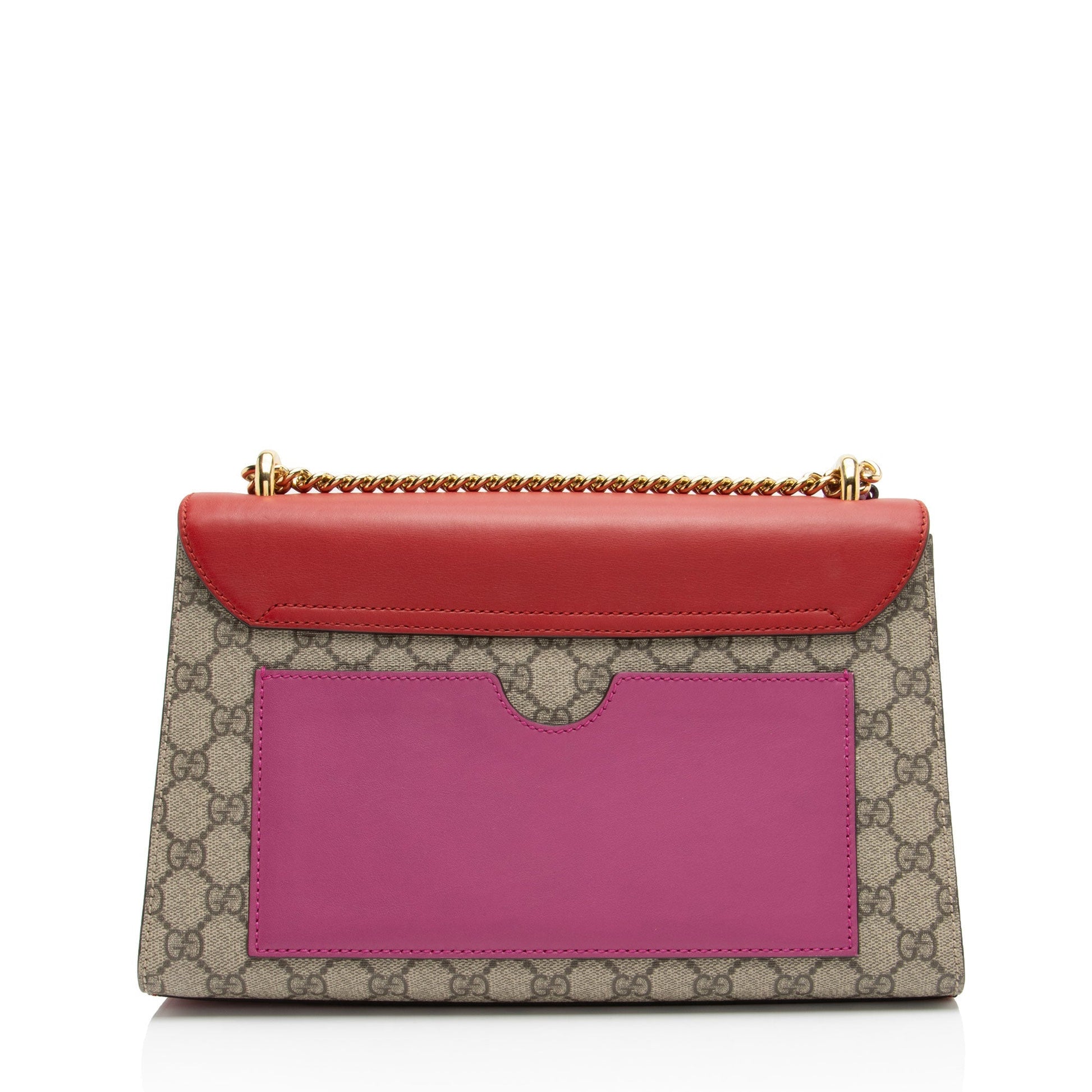 Gucci GG Supreme Padlock Medium Shoulder Bag