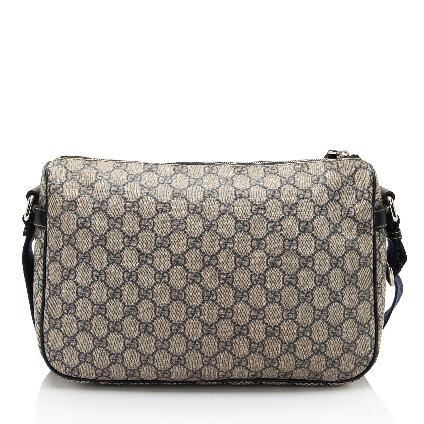 Gucci Leather Canvas Shoulder Bag