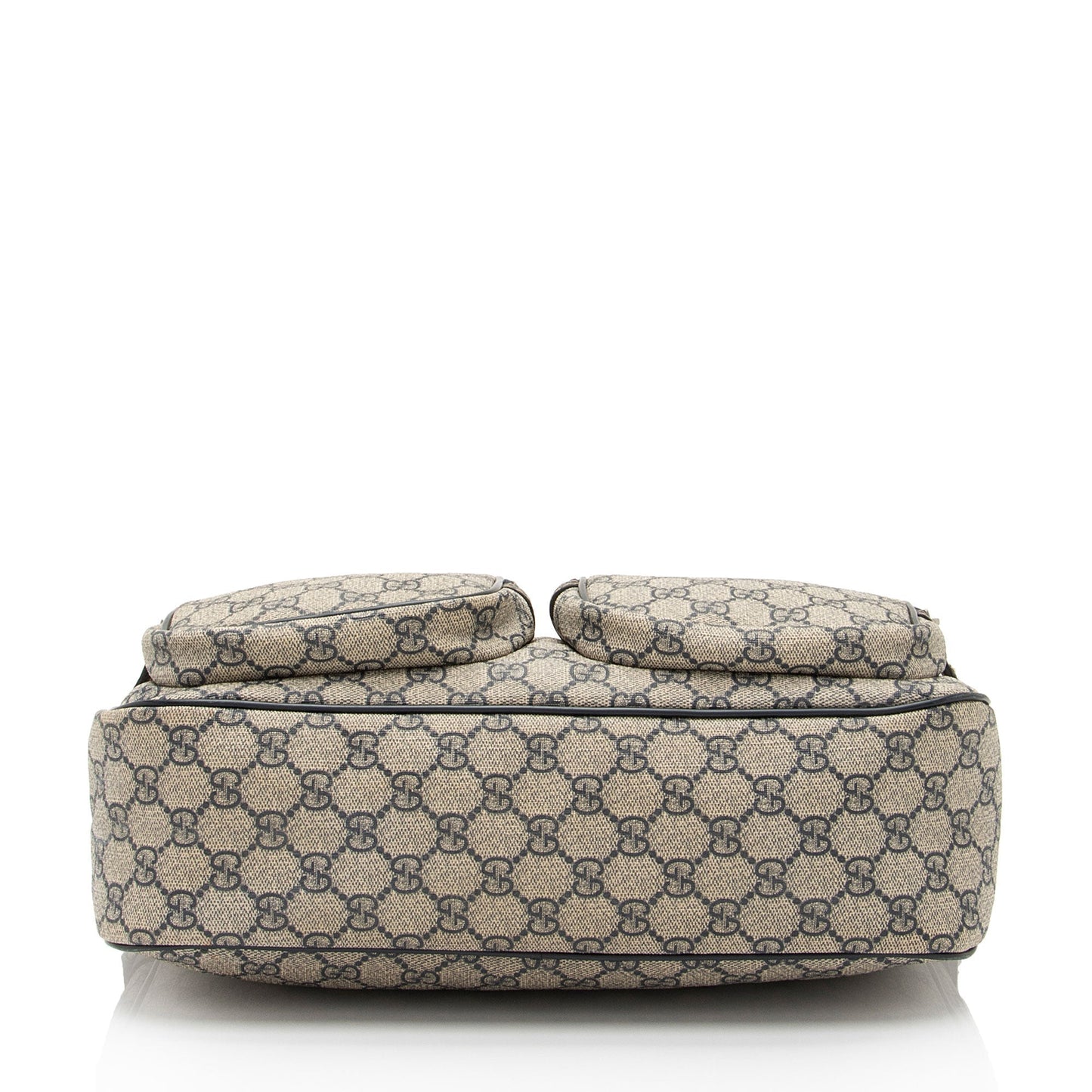 Gucci Leather Canvas Shoulder Bag