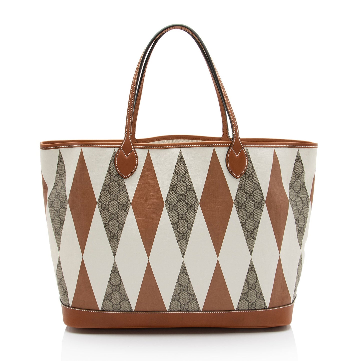 Gucci GG Supreme Rhombus Large Shopping Tote
