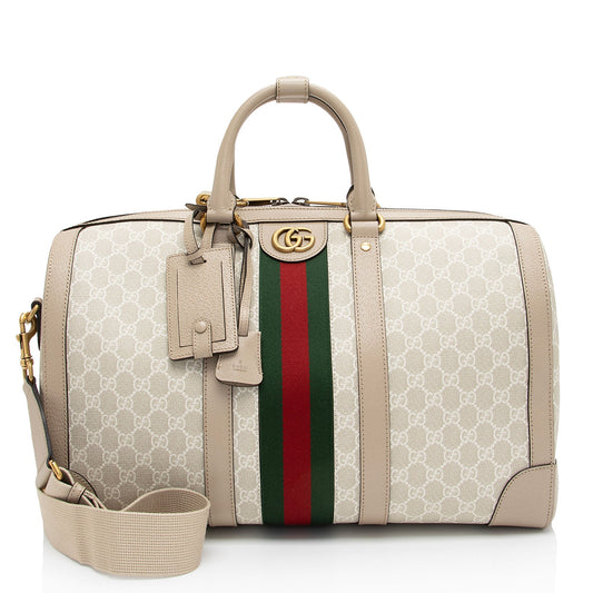 Gucci GG Supreme Savoy Small Duffle Bag (SHF-jPjtdB)