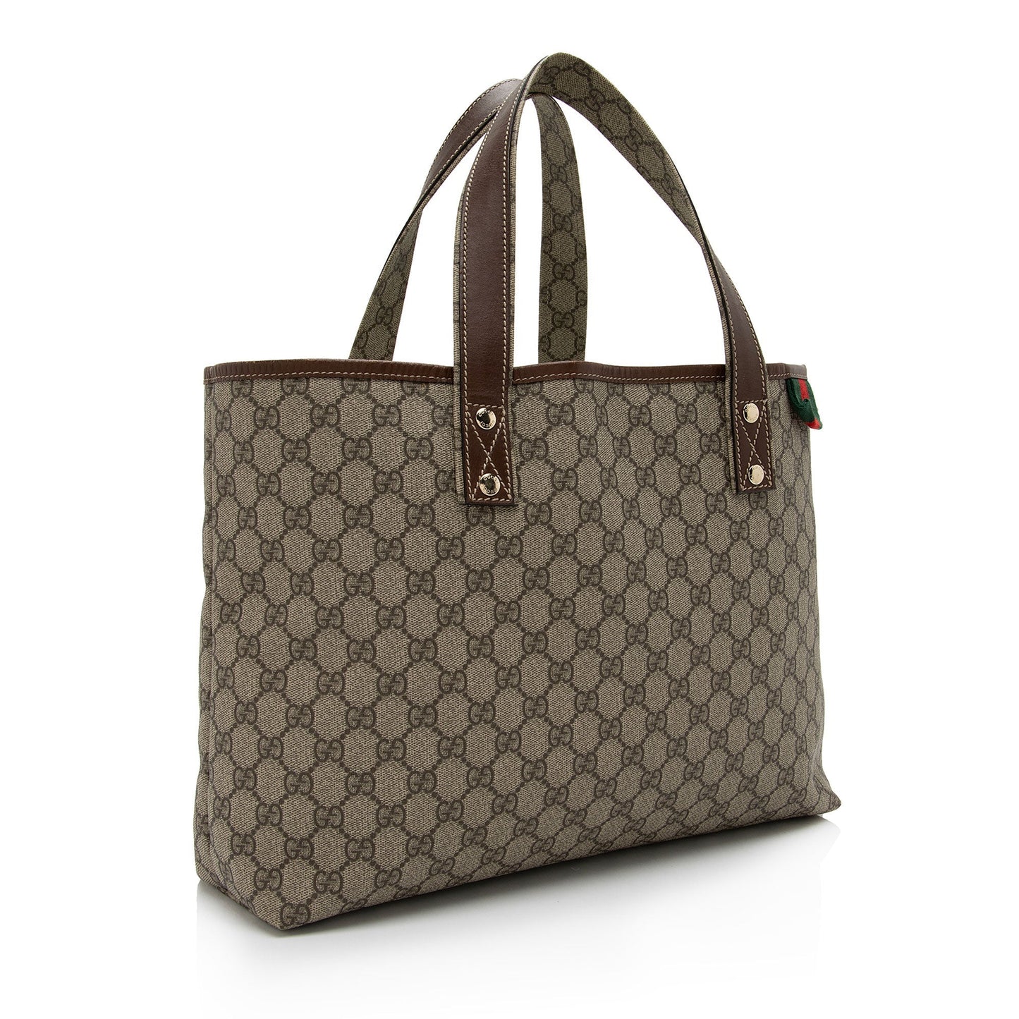 Gucci GG Supreme Signature Web Loop Medium Tote (SHF-)