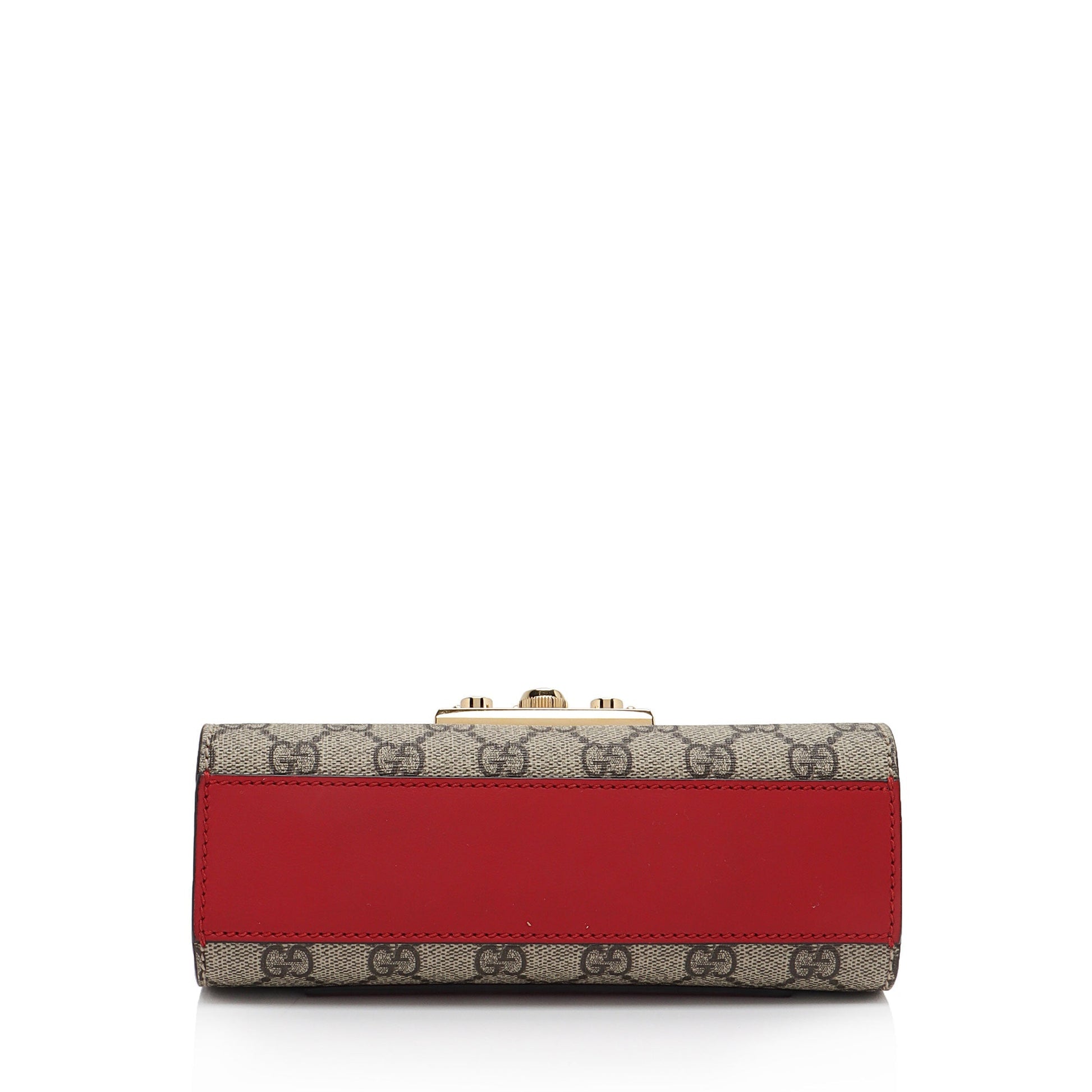 Gucci GG Supreme Small Padlock Shoulder Bag (SHF-)