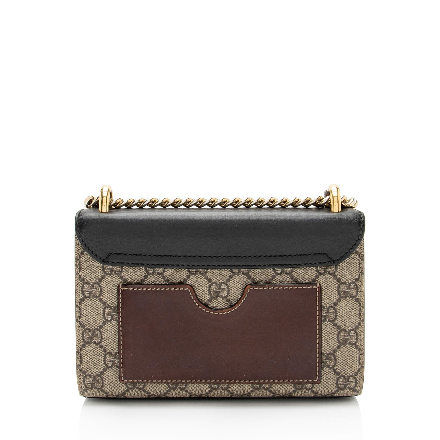 Gucci GG Supreme Small Padlock Shoulder Bag (SHF-vRdeyi)