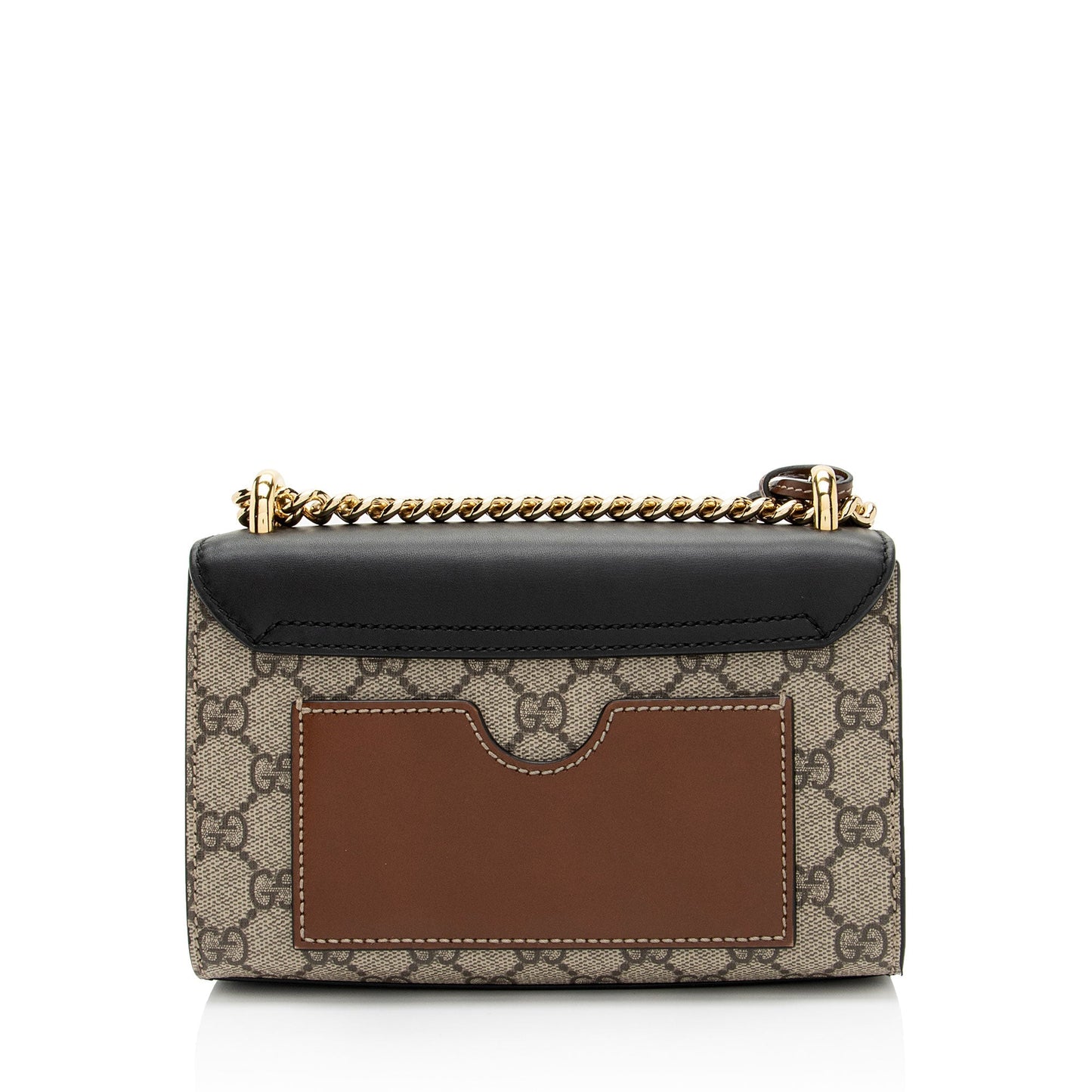Gucci GG Supreme Small Padlock Shoulder Bag (SHF-rqVDip)