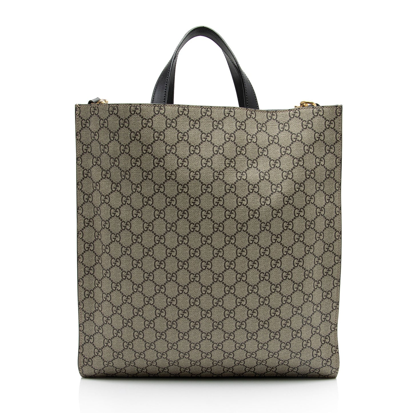 Gucci GG Supreme Soft Angry Cat Vertical Courrier Tote (SHF-BjgJPe)