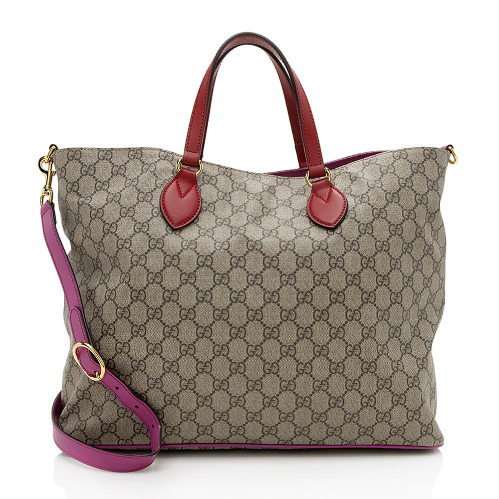 Gucci GG Supreme Monogram Tote Style 29
