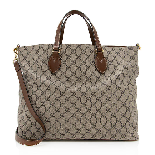 Gucci GG Supreme Soft Tote (SHF-19911)