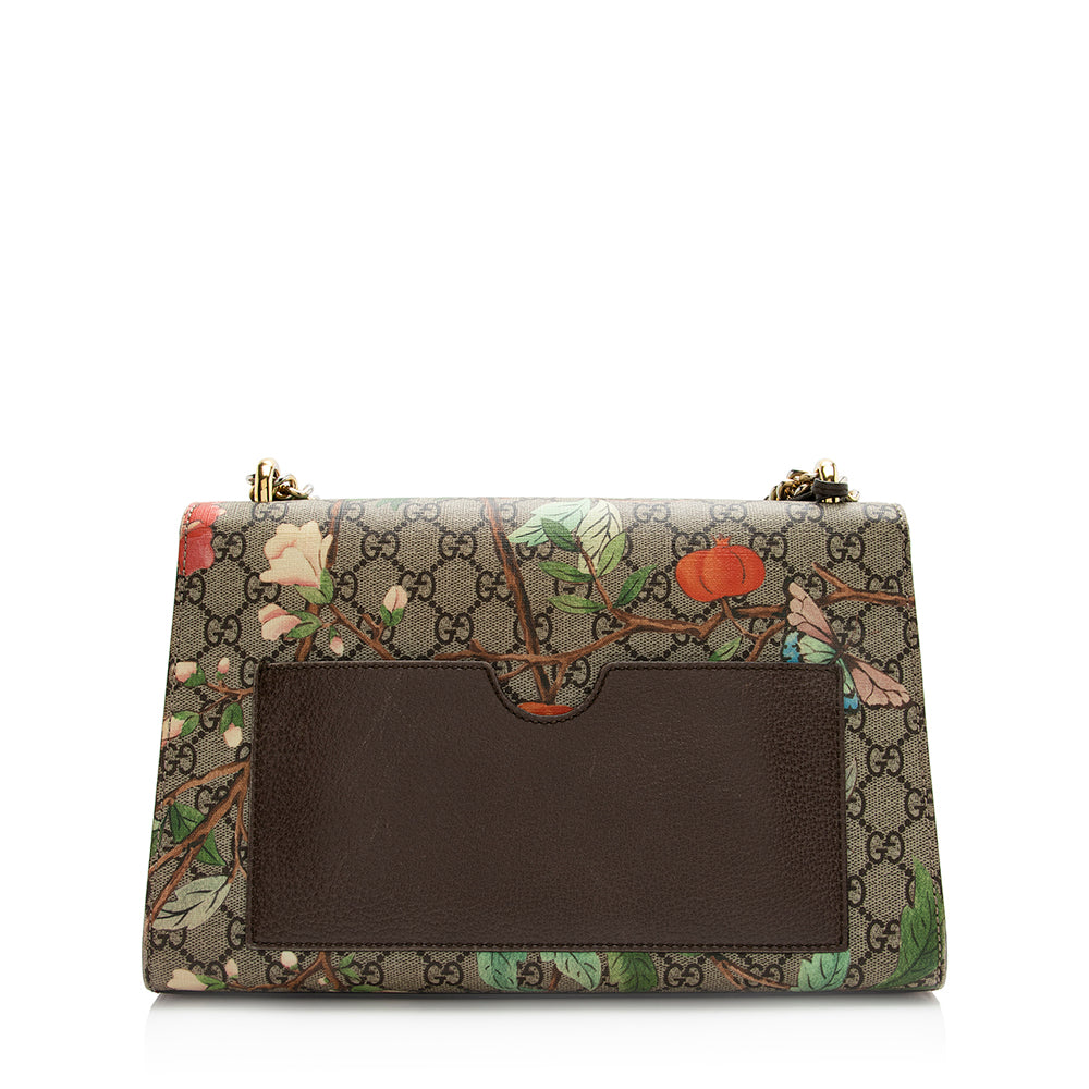 Gucci GG Supreme Tian Padlock Shoulder Bag (SHF-21600)