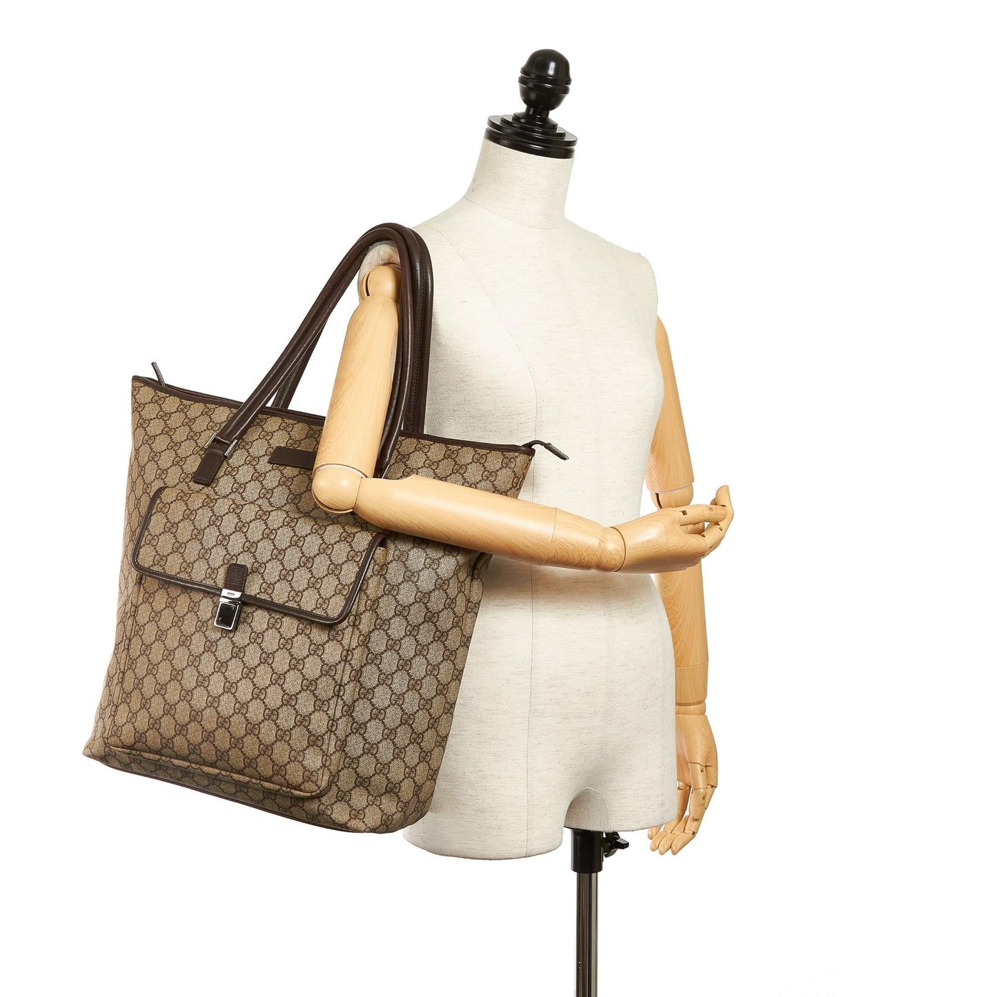 Gucci GG Supreme Tote Bag (SHG-31154)