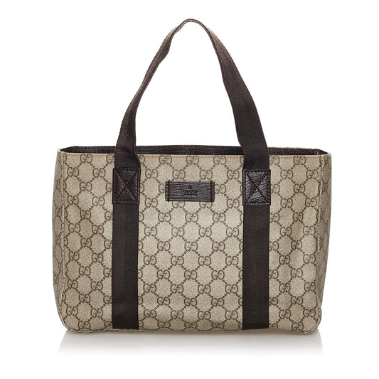 Gucci GG Supreme Tote (SHG-30715)