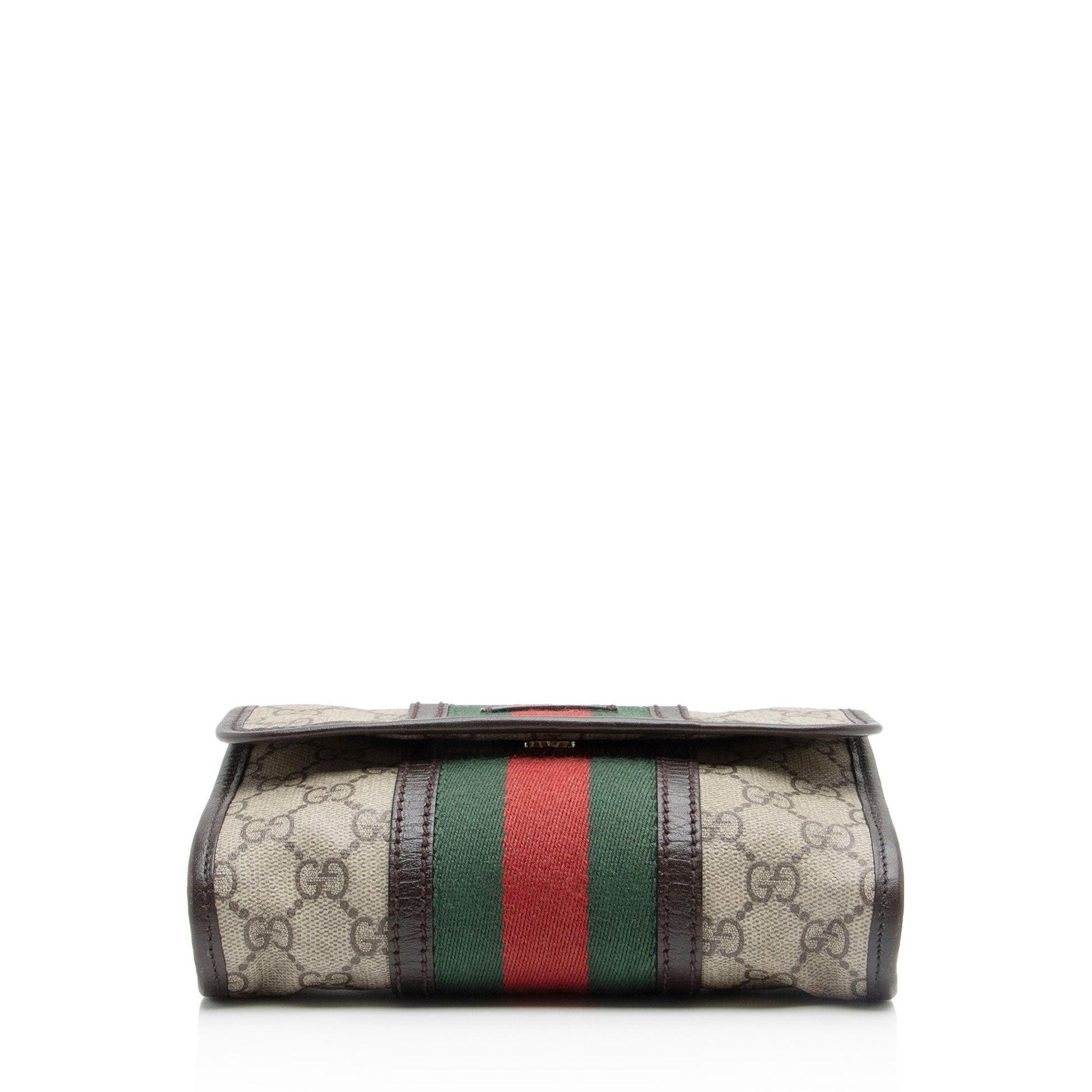 Gucci GG Supreme Web Belt Bag (SHF-Bdkuvr)
