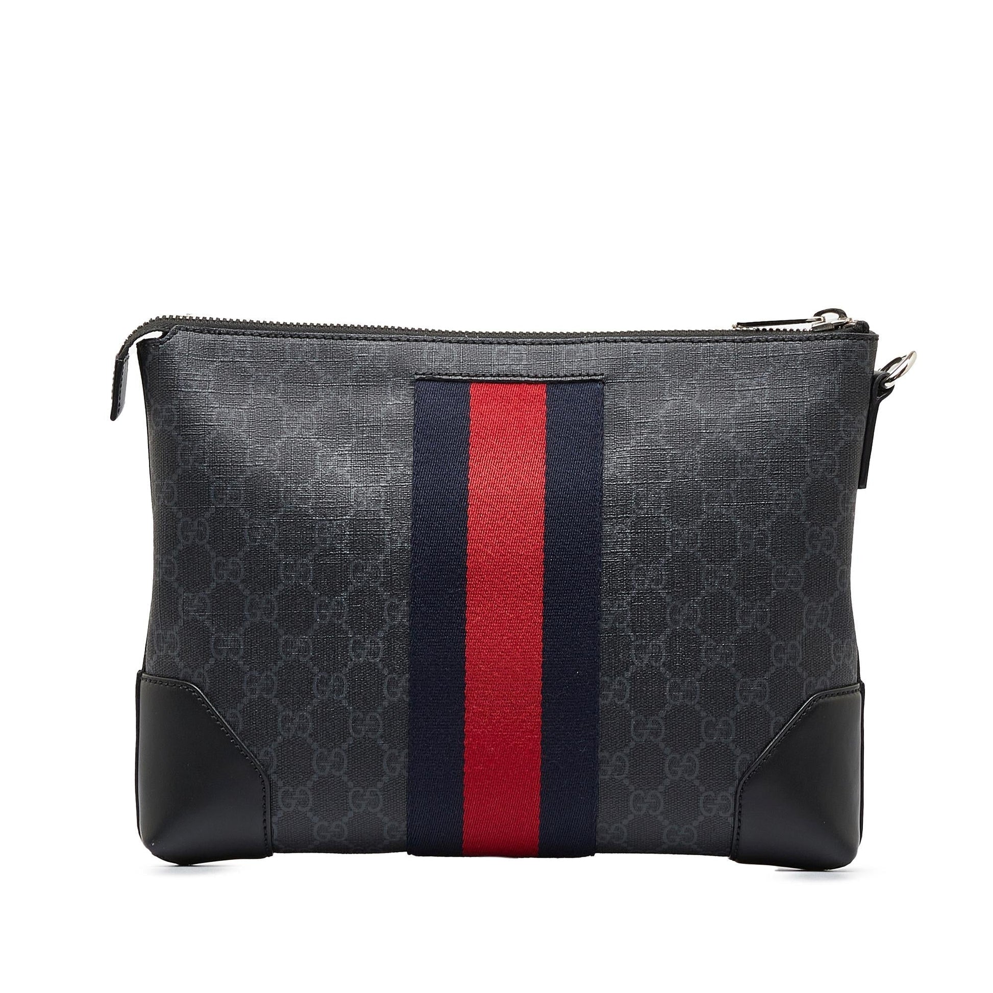 Gucci GG Supreme Web Clutch (SHG-17wQqh)