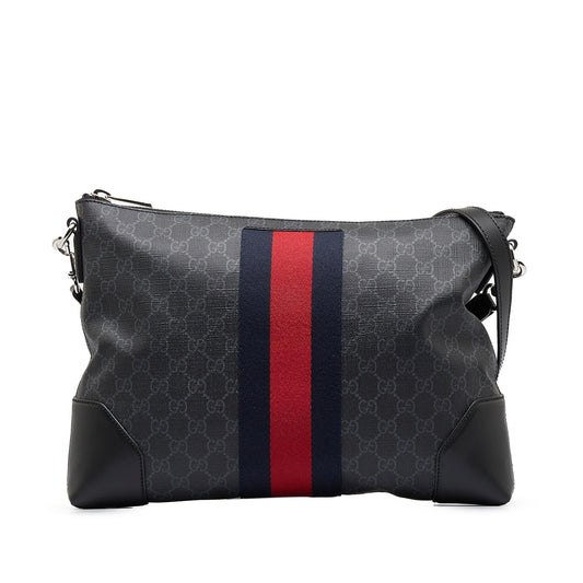 Gucci GG Supreme Web Crossbody Bag (SHG-gkkz7w)