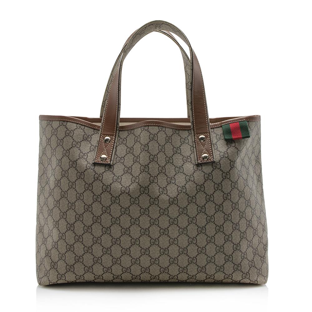 Gucci GG Supreme Monogram Tote Style 34